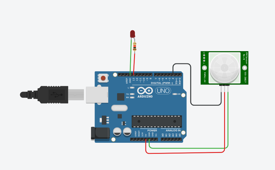  PIR (Passive Infrared) sensor