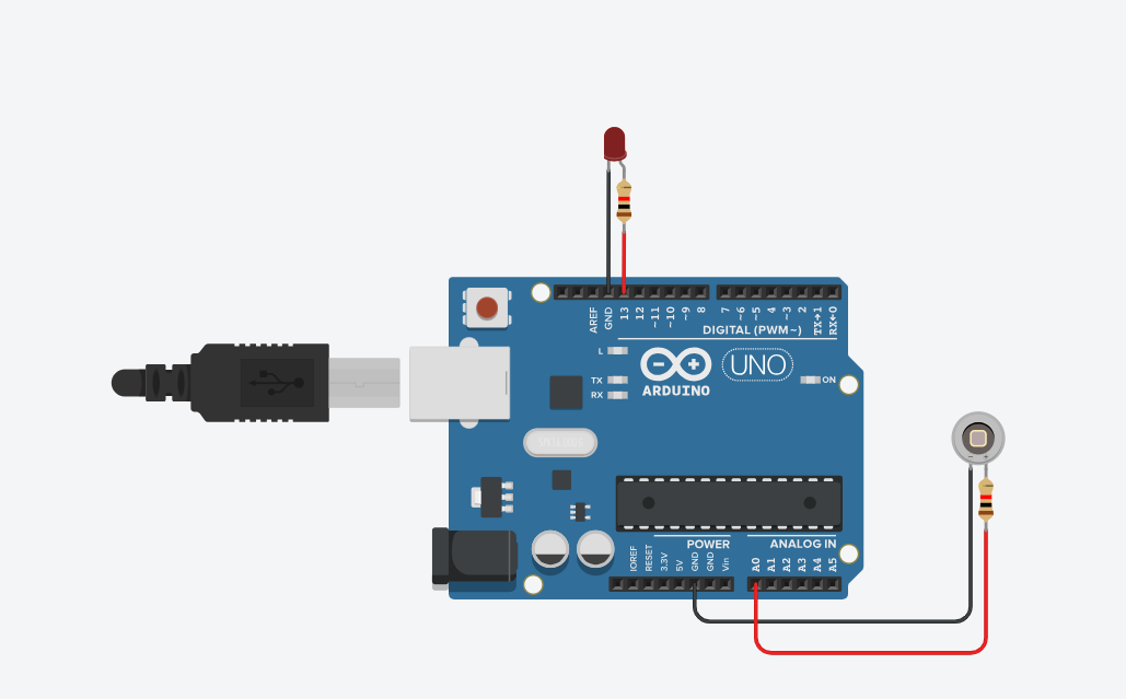 photodiode Sensor and LED